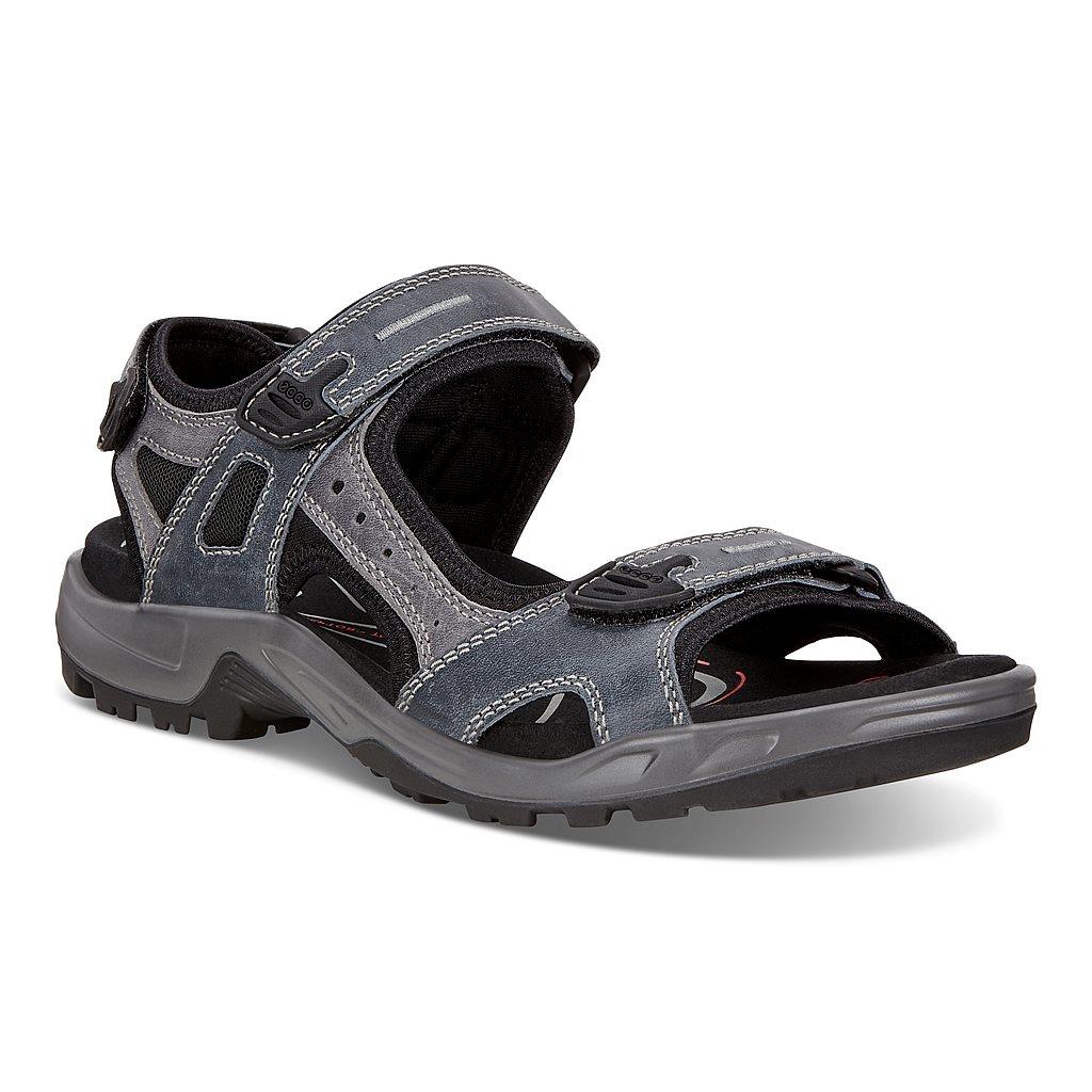 Ecco Offroad Mens Sandals Grey Outlet - India MHZ-132875